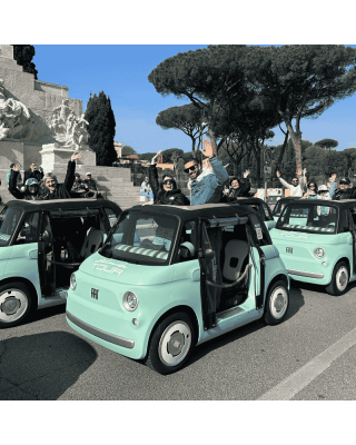 PRIVATE FULL DAY OF ROME BY FIAT TOPOLINO  